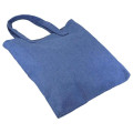 Japan Sanrio Denim Sagara Embroidery Tote Bag - Hello Kitty : Phone Call - 2