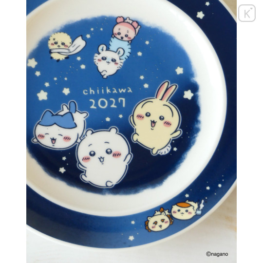 [Pre-order] Japan Chiikawa Porcelain Plate - Chiikawa : Year 2027 - 5