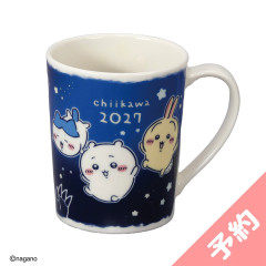 [Pre-order] Japan Chiikawa Porcelain Mug - Chiikawa : Year 2027