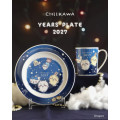 [Pre-order] Japan Chiikawa Porcelain Mug - Chiikawa : Year 2027 - 2