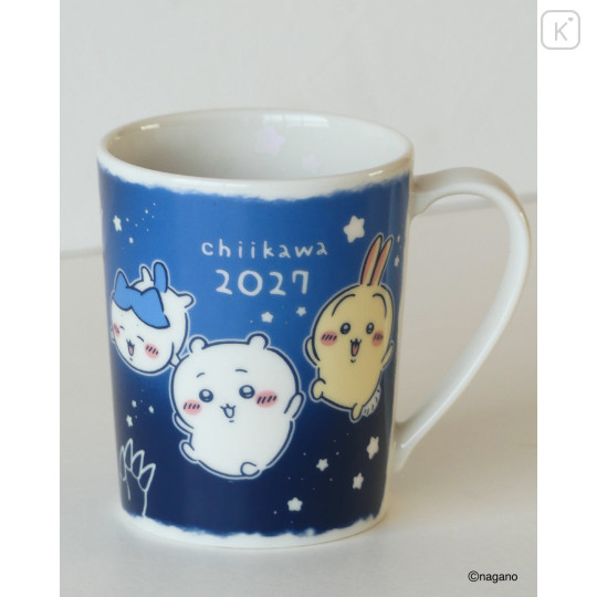 [Pre-order] Japan Chiikawa Porcelain Mug - Chiikawa : Year 2027 - 4