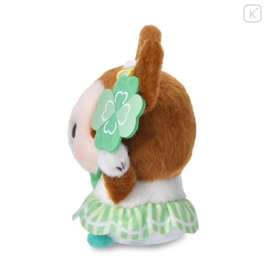 Japan Disney Store Urupocha-chan Plush - Minnie : Urupocha 4th Anniversary Lucky Four-leaf Clover - 3