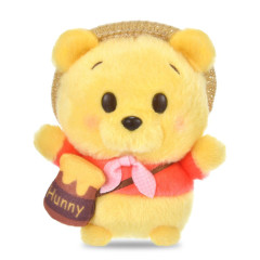 Japan Disney Store Urupocha-chan Plush - Pooh : Straw Hat
