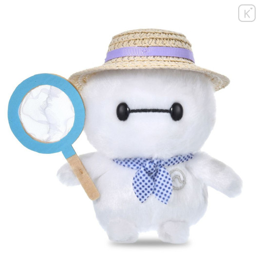 Japan Disney Store Urupocha-chan Plush - Baymax : Straw Hat - 1
