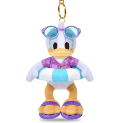 Japan Disney Store Plush Keychain - Donald : Summer Style 2026