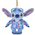 Japan Disney Store Plush Keychain - Stitch : Summer Style 2026 - 1