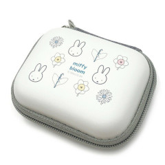 Japan Miffy Compact Gadget Pouch - Flower Bloom