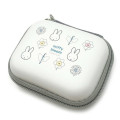 Japan Miffy Compact Gadget Pouch - Flower Bloom - 1