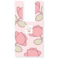 Japan Miffy Jacquard Woven Mini Tote Bag - Flower Rose Pink - 1