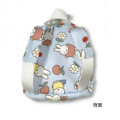 Japan Miffy Mini Pouch with Carabiner - Backpack Style Blue - 2