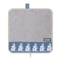 Japan Moomin Absorbent Pouch for Umbrella & Water Bottle Insulated Zippered Towel - Moomintroll : Gray - 1