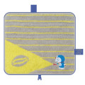 Japan Doraemon Absorbent Pouch for Umbrella & Water Bottle Insulated Zippered Towel - Gray Big Light - 1