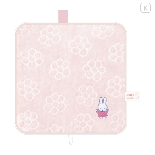 Japan Miffy Absorbent Pouch for Umbrella & Water Bottle - Flower Pink - 1