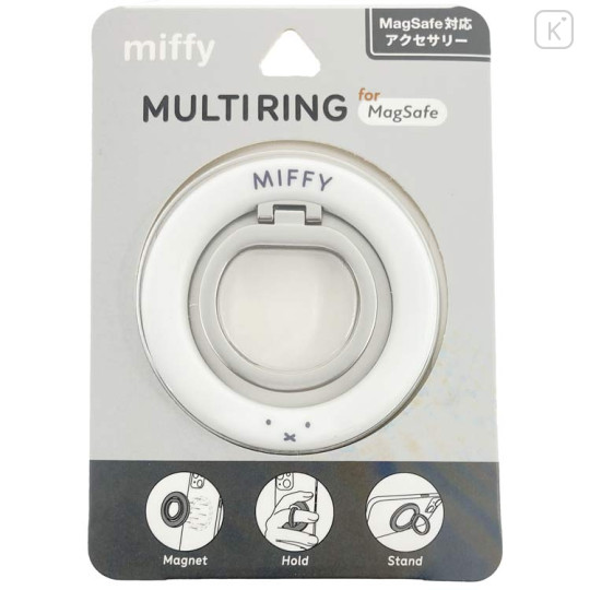 Japan Miffy MagSafe Multi Ring - Face White - 1