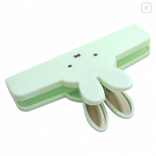 Japan Miffy Book Clip - Color & Shape Light Green - 2