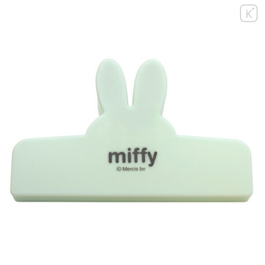 Japan Miffy Book Clip - Color & Shape Light Green - 4