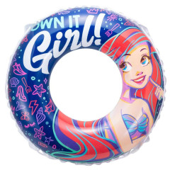 Japan Disney 90cm Swim Floating Ring - The Little Mermaid : Navy