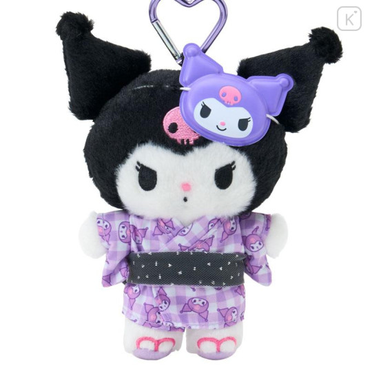 Japan Sanrio Original Mascot Holder - Kuromi : Summer Sparkle Festival - 2
