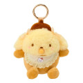 Japan Sanrio Mascot Holder Bag Charm - Pompompurin : Baby Ribbon Fluffy - 1