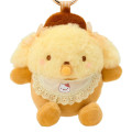 Japan Sanrio Mascot Holder Bag Charm - Pompompurin : Baby Ribbon Fluffy - 2