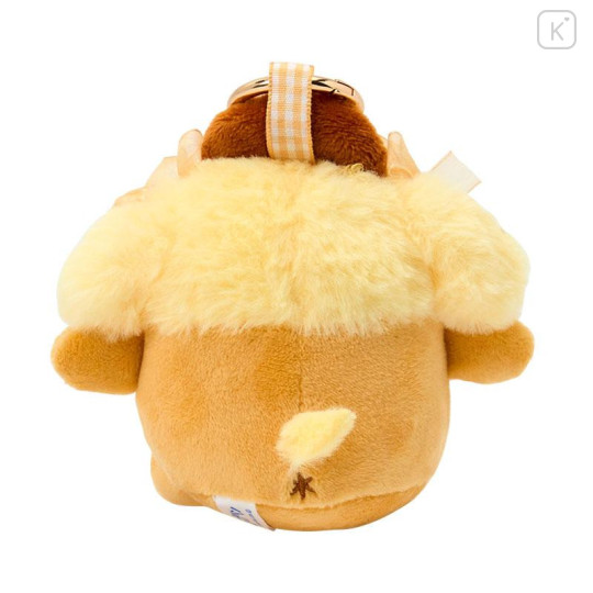 Japan Sanrio Mascot Holder Bag Charm - Pompompurin : Baby Ribbon Fluffy - 3