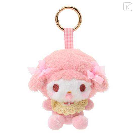 Japan Sanrio Mascot Holder Bag Charm - My Sweet Piano : Baby Ribbon Fluffy - 1