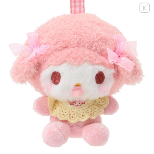 Japan Sanrio Mascot Holder Bag Charm - My Sweet Piano : Baby Ribbon Fluffy - 2