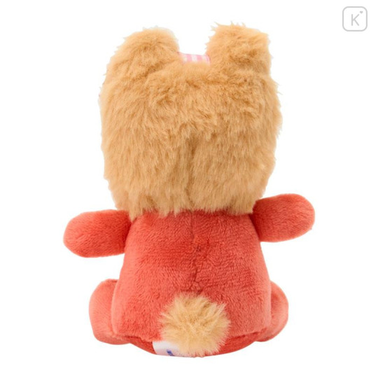 Japan Sanrio Mascot Holder Bag Charm - Marroncream : Baby Ribbon Fluffy - 3