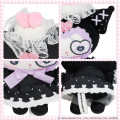 Japan Sanrio Mascot Holder - Kuromi : Dreamy Sweets Ghost House - 5