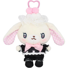 Japan Sanrio Mascot Holder - Sugarbunnies Shirousa : Dreamy Sweets Ghost House