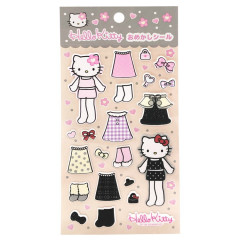 Japan Sanrio Dress-Up Sticker - Hello Kitty : Light Pink