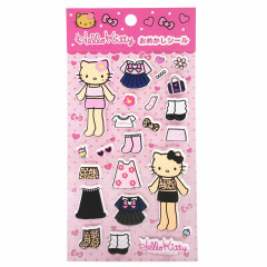 Japan Sanrio Dress-Up Sticker - Hello Kitty : Pink