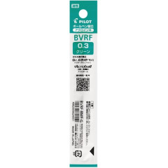 Japan Pilot BVRF Ballpoint Pen Refill - 0.3mm Green