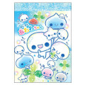 Japan Kamio Mini Notepad - Pukupuku Awawa Chan : Heisei Retro Party - 1