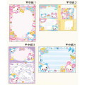 Japan Kamio A6 Notepad - Happy March Cat & Rabbit : Heisei Retro Strawberry Party - 2