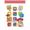 Japan Disney Mini Notepad - Toy Story : 5 Characters Face - 1