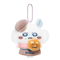 Japan Chiikawa Mascot Holder - Momonga : Chiikawa Bakery Staff