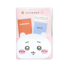 Japan Chiikawa Passport Case B7 Book Cover - Chiikawa : Smile Face