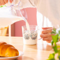 Japan Chiikawa Heat-Resistant Glass Mug - Chiikawa : Chiikawa Bakery Bread Lover Characters Face - 3