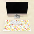 Japan Mofusand Hibiya Kadan Desk Mat - Flower Cat Spring Yellow - 2