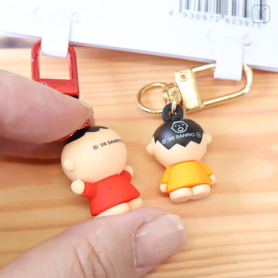 Japan Sanrio Figure Charm Keychain Set - Minna No Tabo - 2