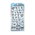 Japan Sanrio Uruchuru Pop Seal - Silver - 1