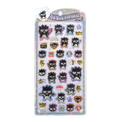 Japan Sanrio Uruchuru Pop Seal - Badtz-maru