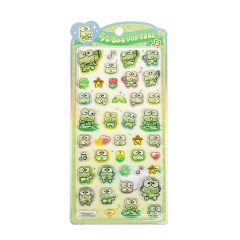 Japan Sanrio Uruchuru Pop Seal - Keroppi