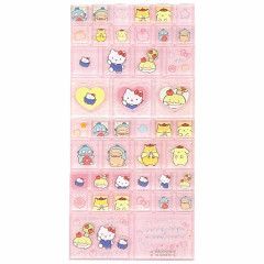 Japan Nandemo Ikimono × Sanrio Tile Sticker - Pink
