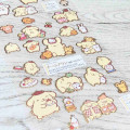 Japan Sanrio Picture Book Sticker - Pompompurin - 2