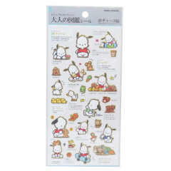 Japan Sanrio Picture Book Sticker - Pochacco