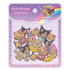 Japan Sanrio Cotton Puffy Seal Flakes - Leopard Mode