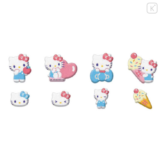 Japan Sanrio Cotton Puffy Seal Flakes - Hello Kitty - 2
