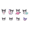 Japan Sanrio Cotton Puffy Seal Flakes - Kuromi - 2